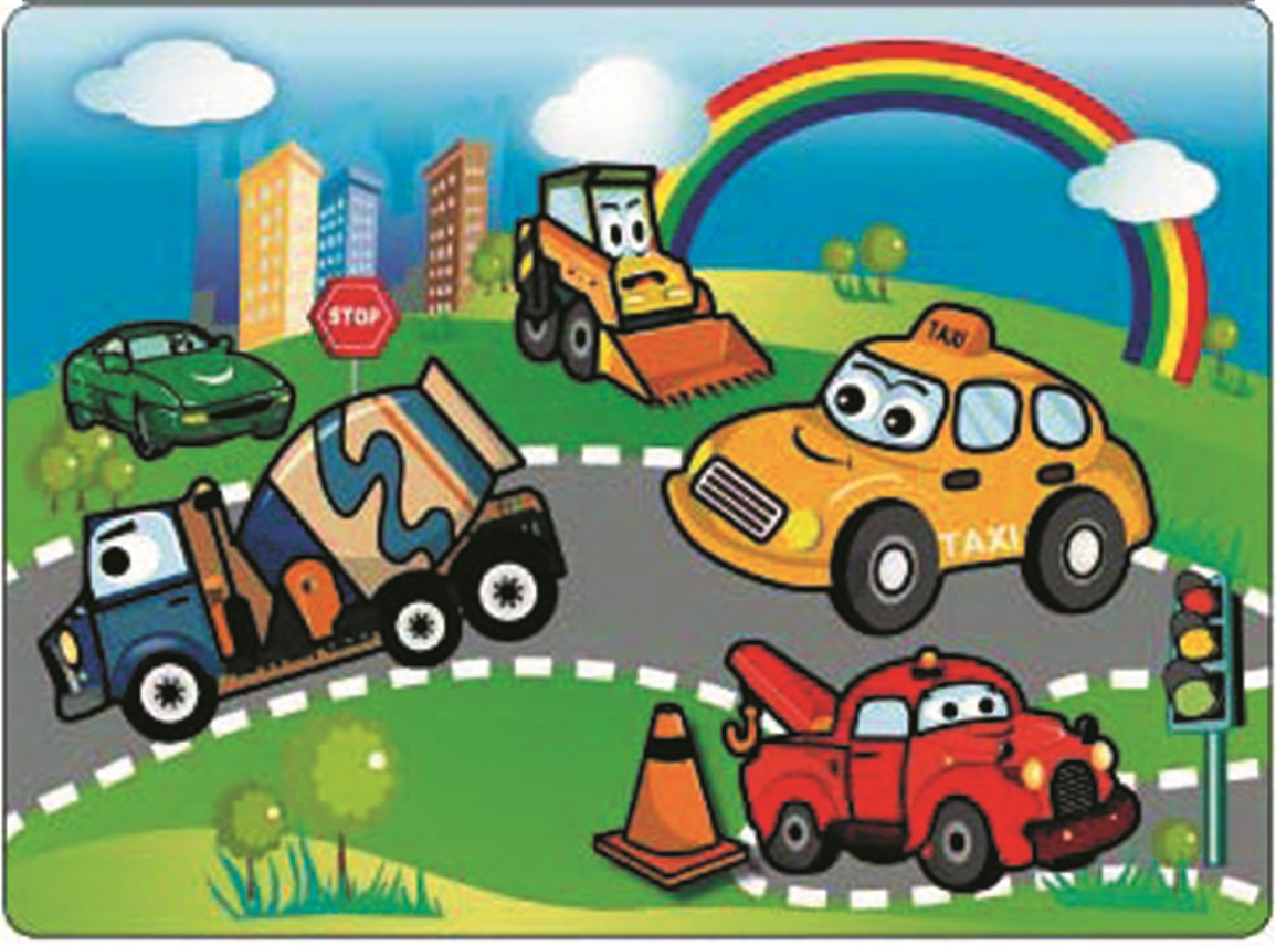 Magické malování vodou se štětcem mix motivů 20x15cm