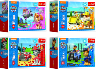 Puzzle mini Maxi Záchranářská vozidla
