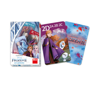KARTY KVARTETO FROZEN 2 - LEDOVÉ KRÁLOVSTVÍ