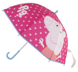Dětský manuální deštník Prasátko Peppa