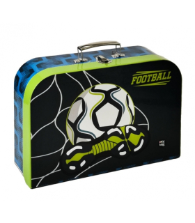 KUFŘÍK DĚTSKÝ NA MALÍŘSKÉ POTŘEBY 34CM FOTBAL 2023