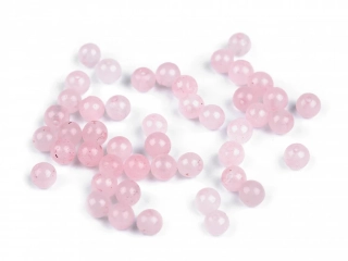 Minerálové korálky Růženín 4mm (10ks)