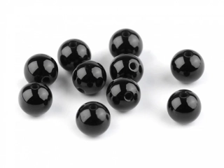 Minerálové korálky Onyx 6mm (5ks)