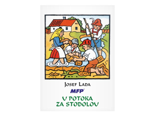 Omalovánky MFP Lada - U potoka za stodolou  A5