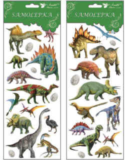 Samolepky dinosauři 30x12 cm