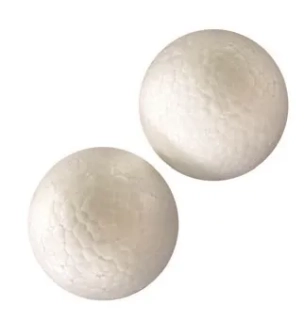 Koule z polystyrenu 8 cm, 2 ks 4699