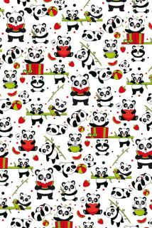 BP1 665 - Balící papír 70x100 dárkový PANDA