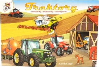 Arka Omalovánky A5 LUX Traktory