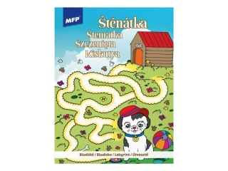 Omalovánky - Bludiště Štěňátko 210x276/32s A4