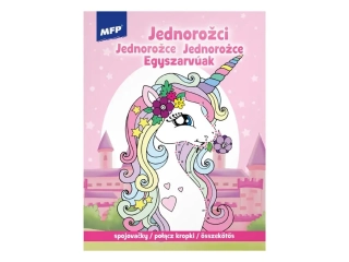 Omalovánky - spojovačky Jednorožci 210x276/32s A4