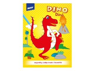 Omalovánky - spojovačky Dino 210x275mm/32s A4
