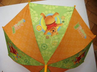 Deštník MEDVÍDEK PÚ vystřelovací 70cm