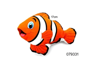PLYŠ RYBA KLAUN 17cm