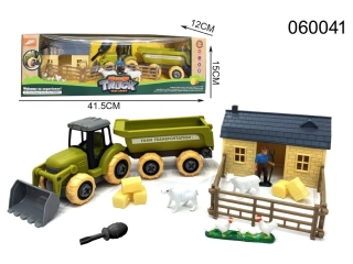 FARMA DOMEČEK+TRAKTOR S VLEKEM