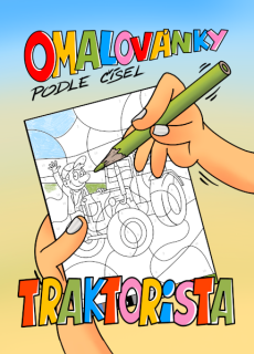 Omalovánky A4 podle čísel Traktorista 947887
