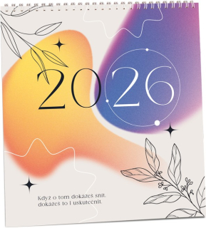 KN334 - Kalendář nástěnný Citáty 2026