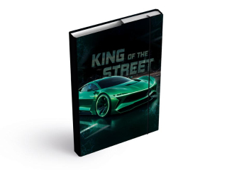 Desky na sešity MFP box A4 King of Street