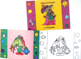 Omalovánky A5 z pohádek