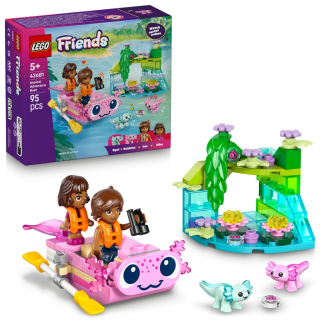 LEGO® 42681 Friends Dobrodružný člun s axolotly