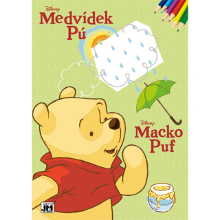 Medvídek Pú Omalovánky