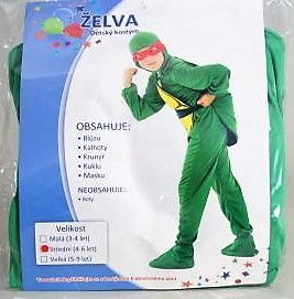 Šaty Želva vel. 110-120cm