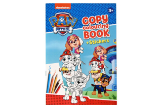  Omalovánky+samolepky Tlapková Patrola