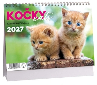 K849 - Kalendář Kočky 2027