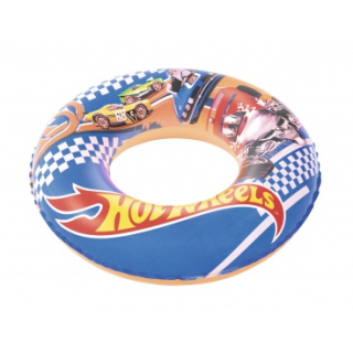 BESTWAY Nafukovací kruh Hot Wheels 56cm