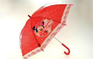 Deštník Minnie vystřelovací průměr 84cm