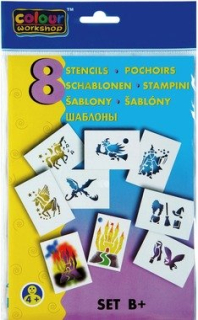 Šablony A5 8 ks Pohádka CENTROPEN B