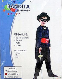 Šaty BANDITA 5-9 let