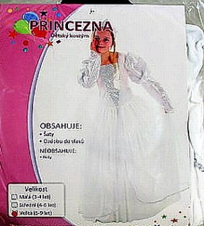 Kostým PRINCEZNA 120 - 130 cm