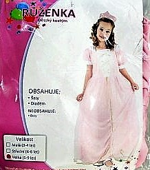 Šaty Růženka M /120 - 130 cm/