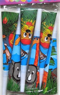 Párty trumpetky 6 ks ZOO