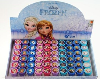 Razítka Frozen 60/bal