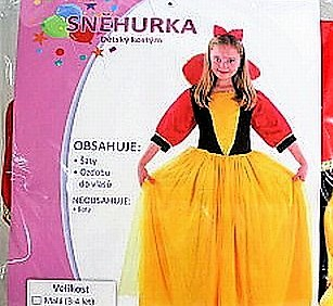 Kostým SNĚHURKA vel. M 5-9let