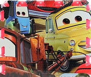 Pěnové puzzle Cars