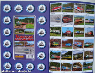 Pexeso ELEKTRICKÉ LOKOMOTIVY