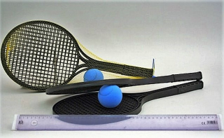 Soft tenis černý