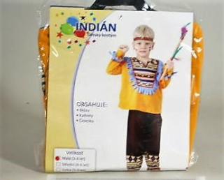 Šaty Indián 3-4 roky