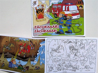 Omalovánky A5 ZÁCHRANÁŘI