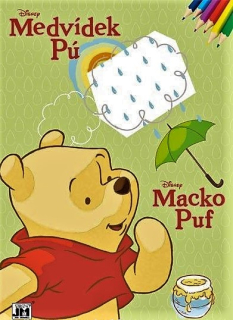 Omalovánky A4 MEDVÍDEK PÚ