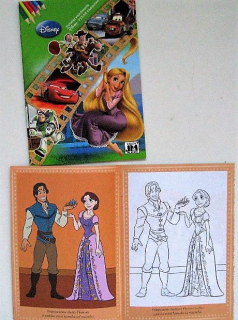 Omalovánky A5 Disney