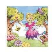 PRINCEZNA MERLINDA Ubrousky 3-vrstvé 33 x 33 cm
