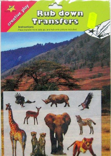 Samolepky + album prostředí zvířat ZOO 26x17cm