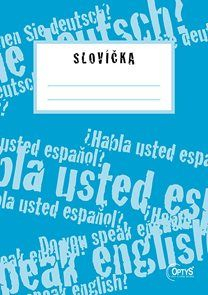 Sešit na slovíčka pro starší děti a dospělé A5, 40