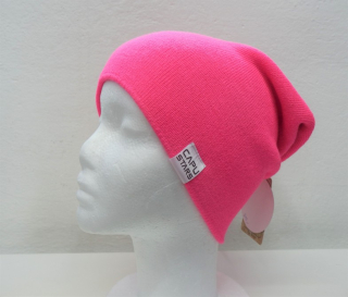 Unisex čepice CAPU  prodloužená růžová