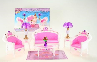 Glorie Sedací souprava pro panenky Barbie