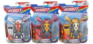 Skládací robot Závodní auto