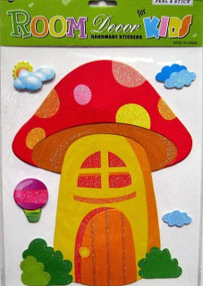 Nástěnná dekorace 3D chaloupka 26x20cm
